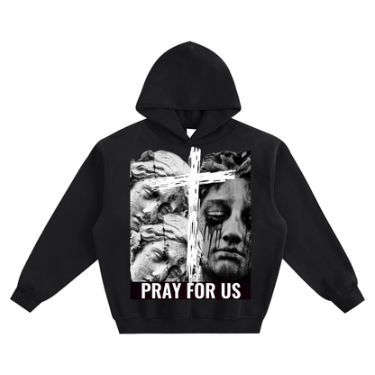 Fleeced Boxy Hoodie